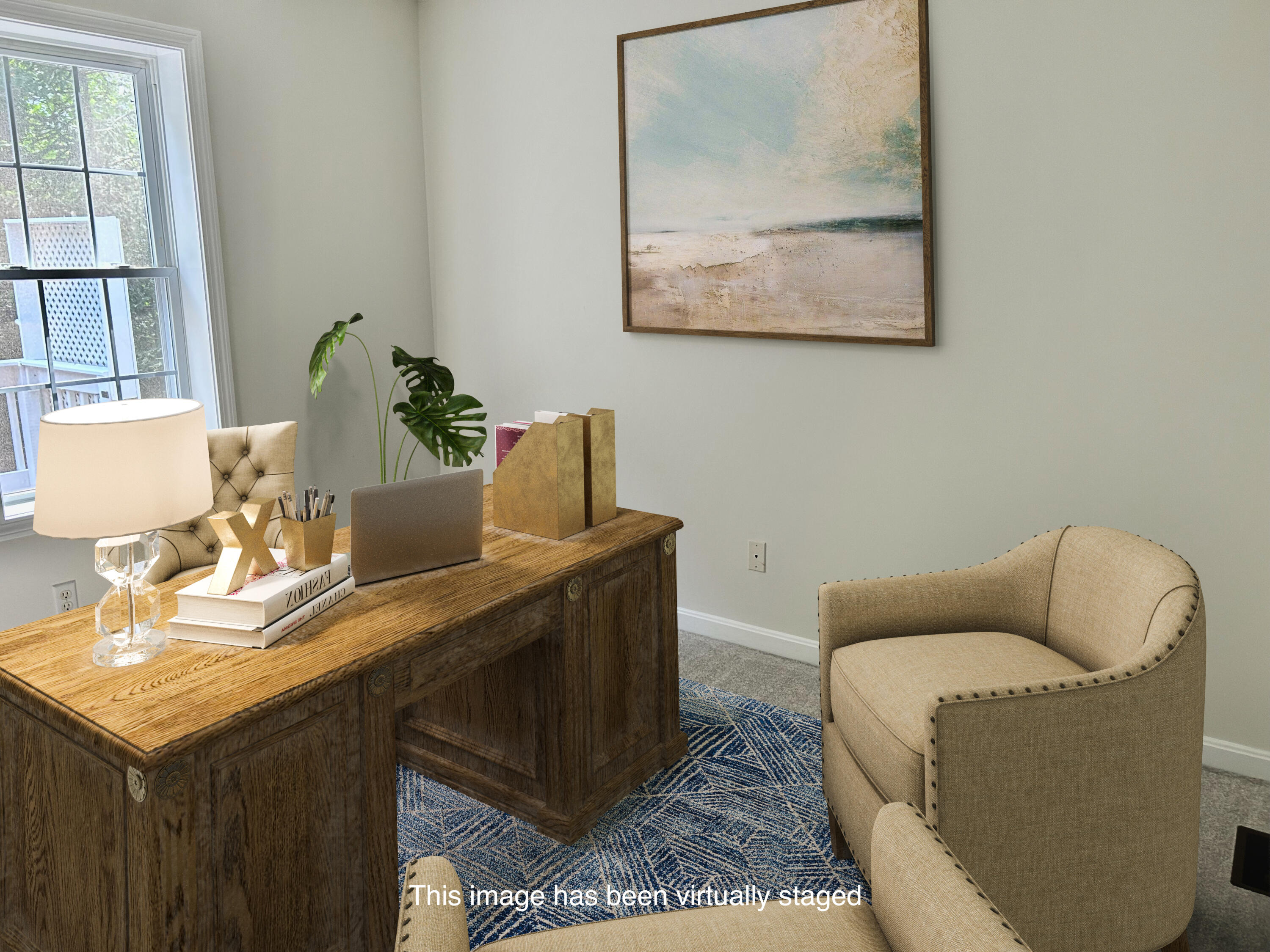 121 Old Post Road Centerville, MA 02632 - Photo 12 of 39 a living room with furniture and a potted plant