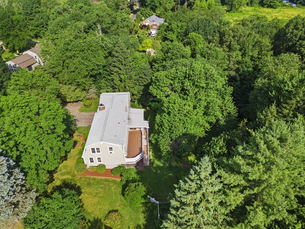 229 Edmands Road Framingham, MA 01701 - Photo 41 of 42 an aerial view of a house with a yard and garden