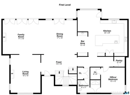 a picture of floor plan