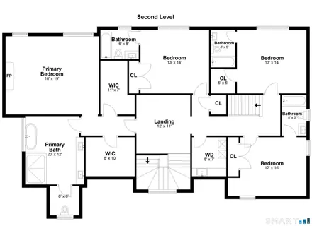 a picture of a floor plan