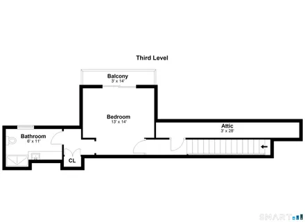 a picture of a wall with a white and white photo