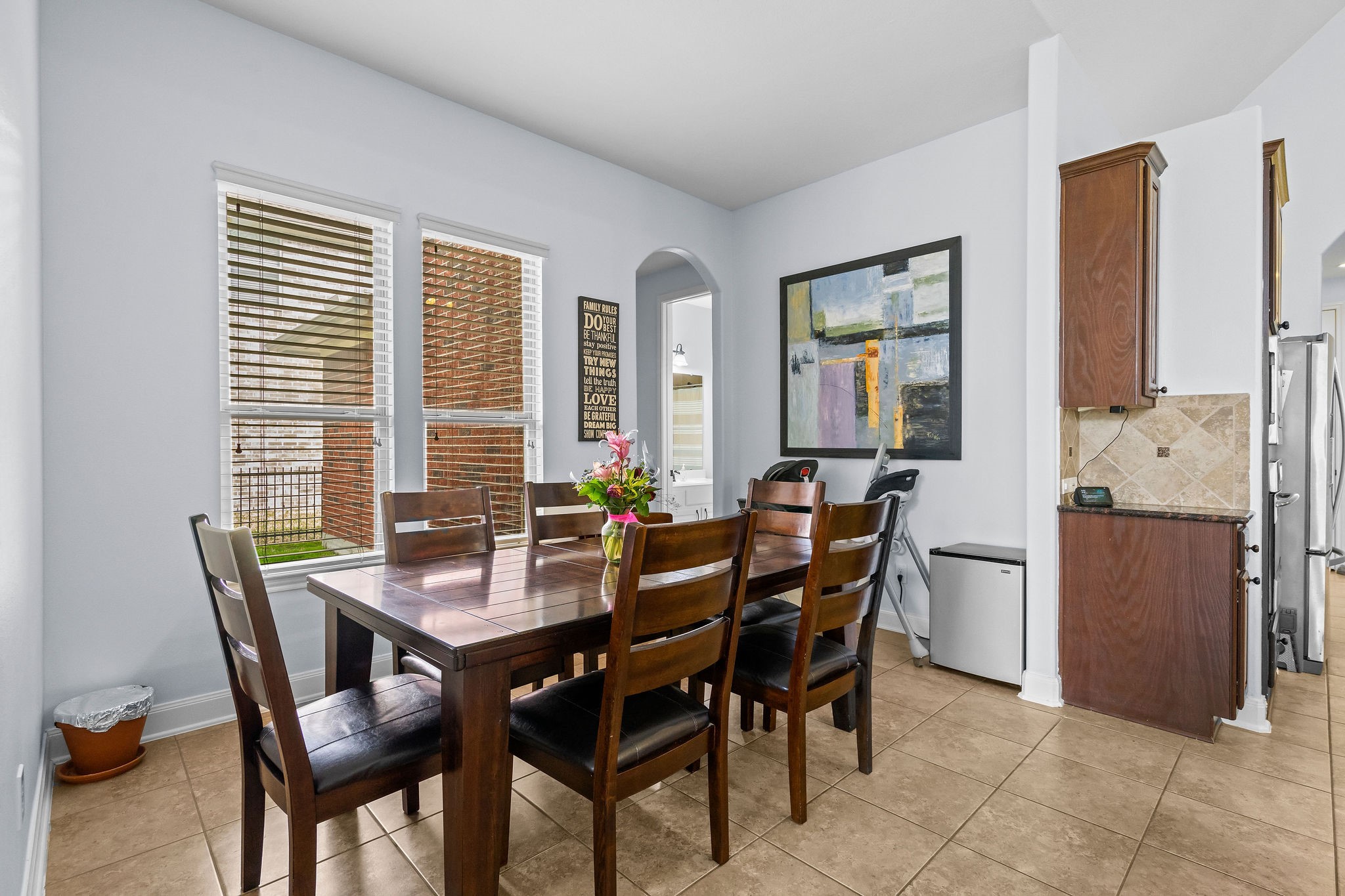 31114 Lakeview Bend Lane Spring, TX 77386 - Photo 23 of 41 a view of a dining room with furniture and window
