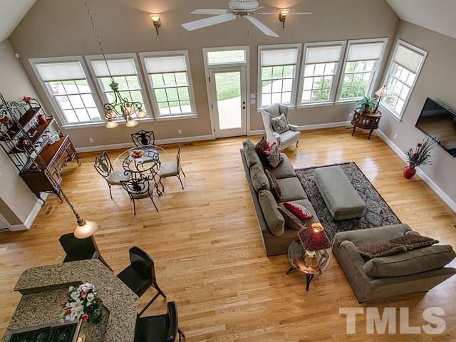 1378 Bowen Road Rougemont, NC 27572 - Photo 15 of 25 a living room with furniture and a large window