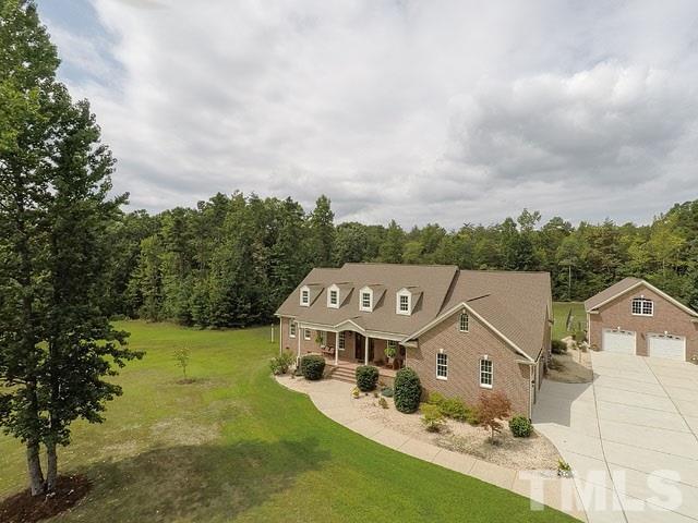1378 Bowen Road Rougemont, NC 27572 - Photo 6 of 25 an aerial view of a house with garden space