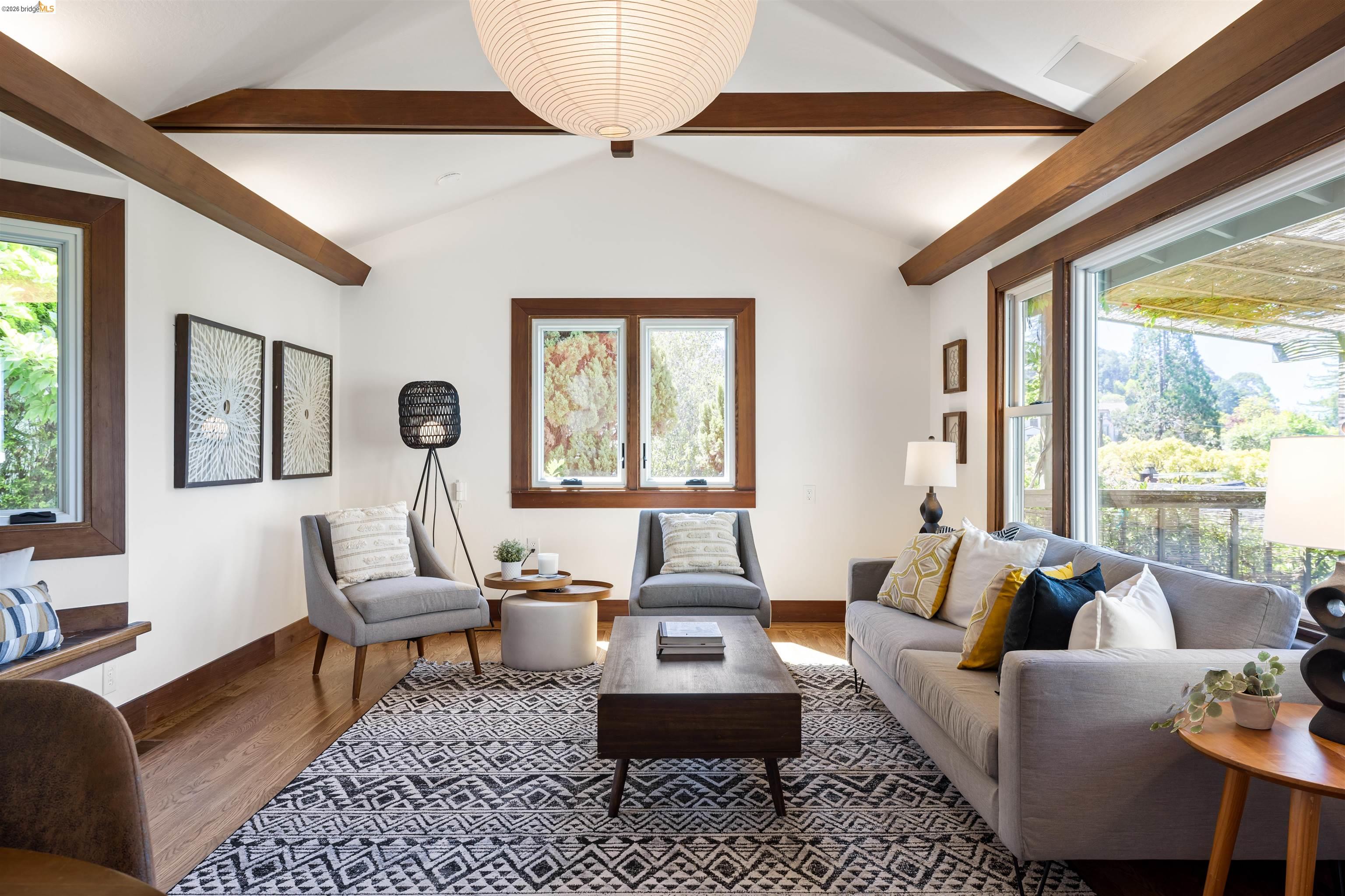 900 Euclid Avenue Berkeley, CA 94708 - Photo 16 of 54 a living room with furniture and a large window