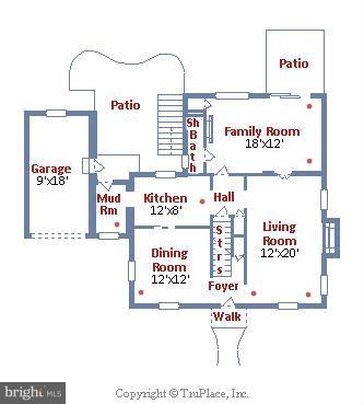 9108 16th Street Silver Spring, MD 20910 - Photo 24 of 27 Floor Plan Main Level