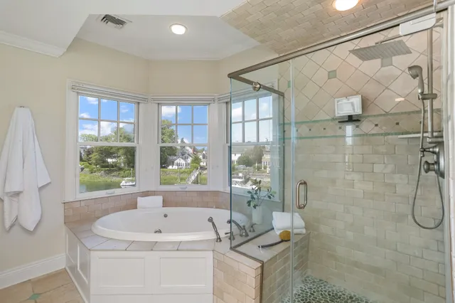a bathroom with a sink and a bathtub