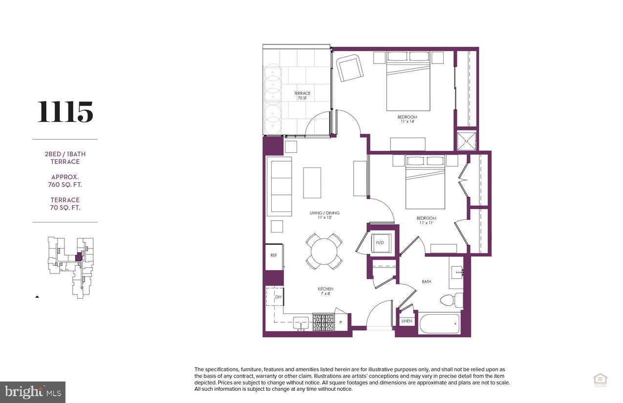 45 Sutton Square Southwest, Unit 1115 Washington, DC 20024 - Photo 13 of 14 a picture of a book in a white wall