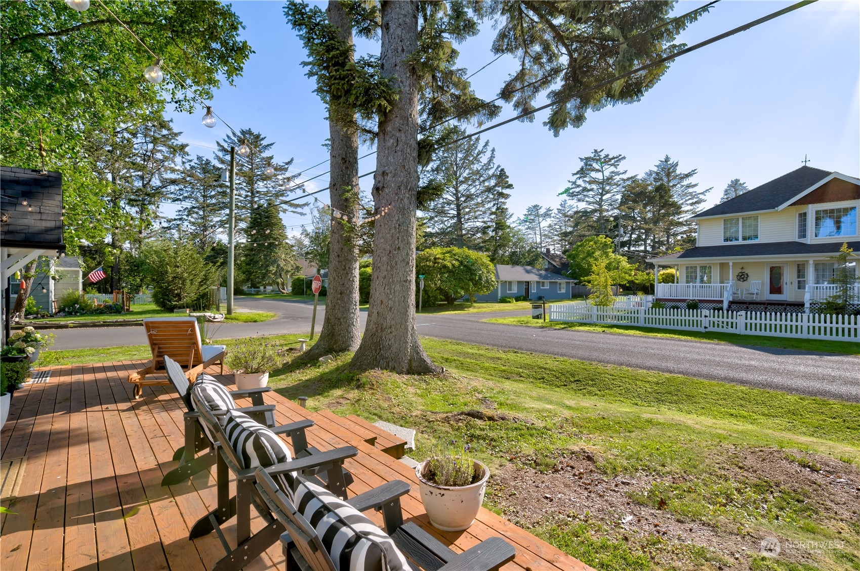 4202 L Place Seaview, WA 98644 - Photo 28 of 39 a view of a swimming pool with a patio