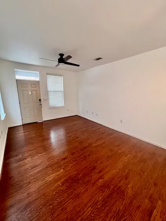 wooden floor in an empty room