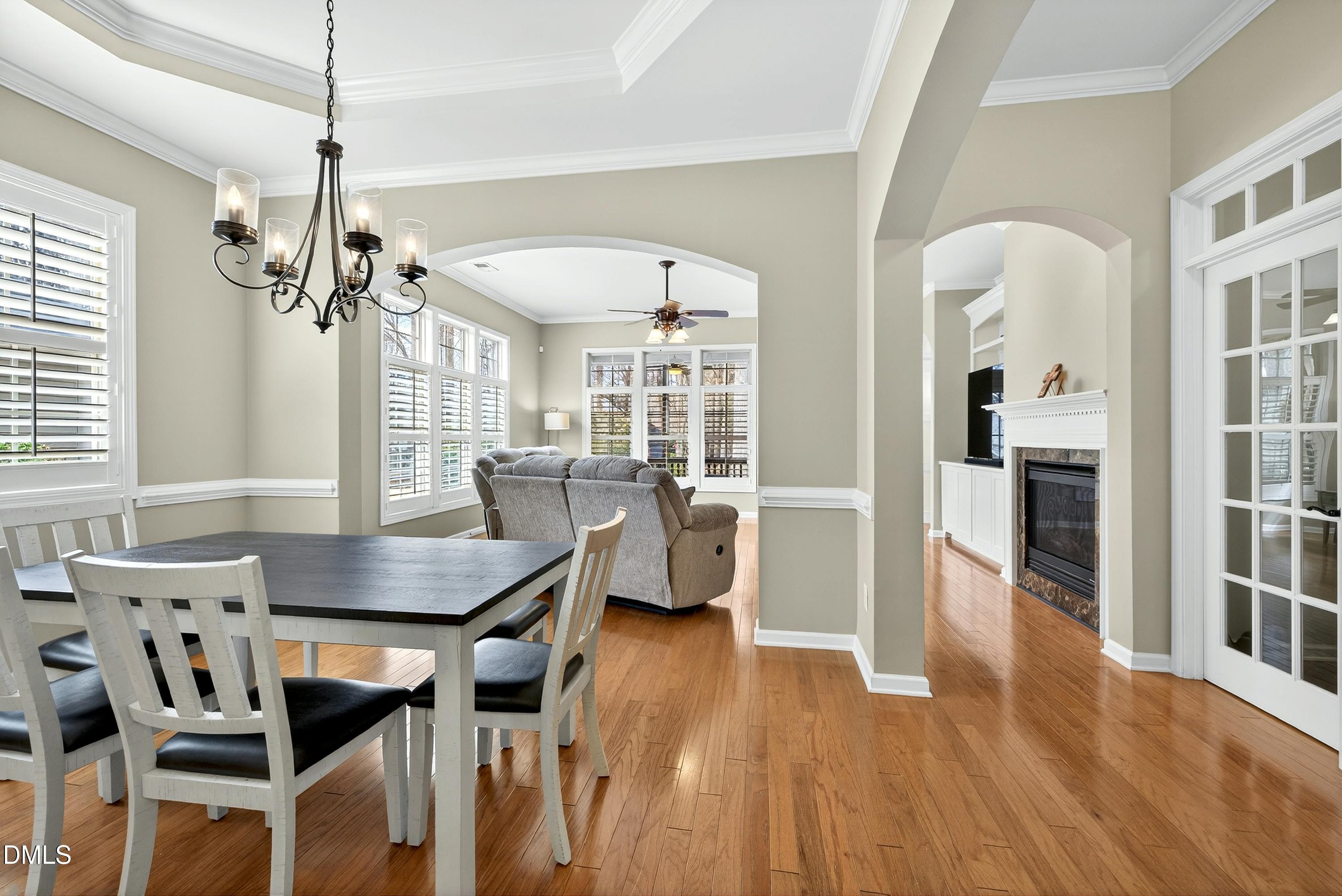 6117 Leesburg Lane Raleigh, NC 27617 - Photo 10 of 39 Dining to Living