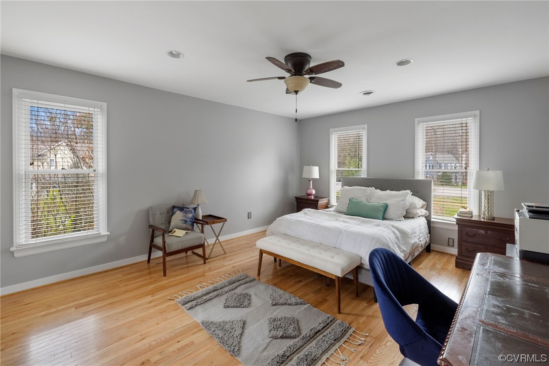 3200 Summerhurst Drive Midlothian, VA 23113 - Photo 22 of 50 a bedroom with a bed and wooden floor