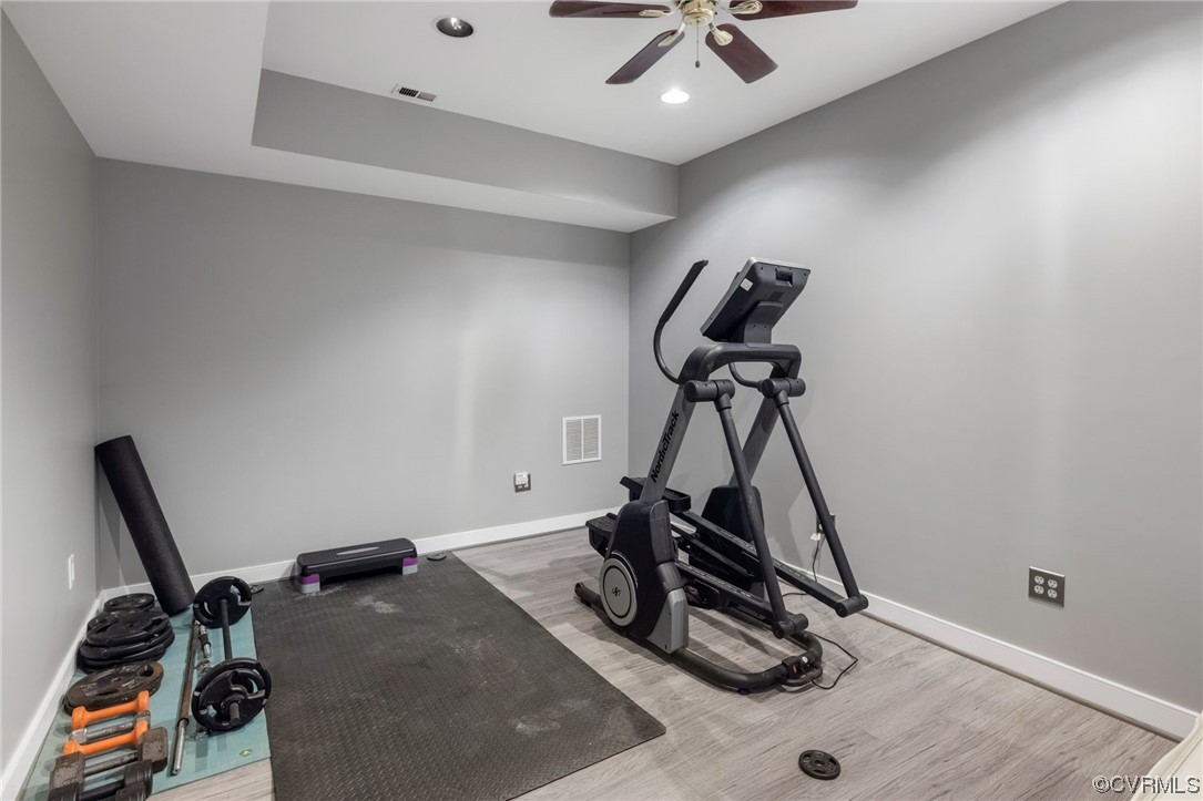 3200 Summerhurst Drive Midlothian, VA 23113 - Photo 33 of 50 a view of a room with gym equipment