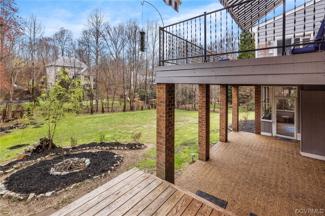 3200 Summerhurst Drive Midlothian, VA 23113 - Photo 44 of 50 a view of a house with backyard porch and sitting area