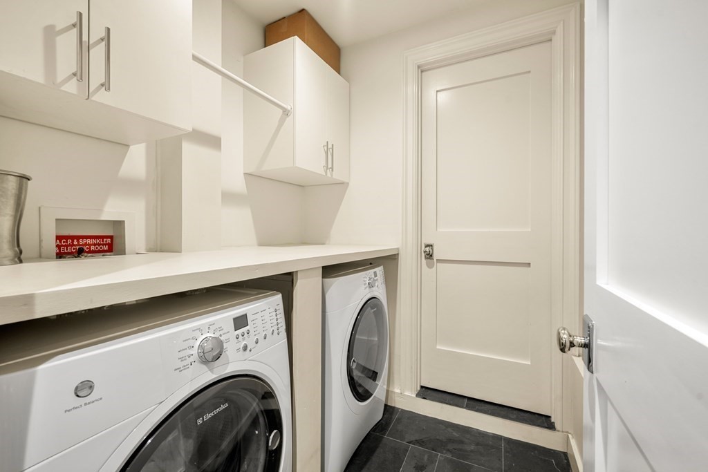 211 West Canton Street, Unit 1 Boston, MA 02116 - Photo 25 of 33 a utility room with dryer and washer