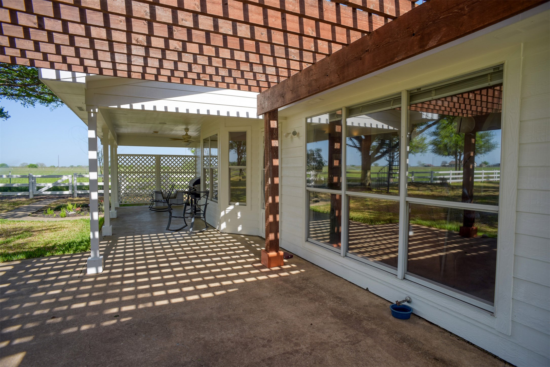 678 Ponderosa Road Bastrop, TX 78602 - Photo 31 of 40 Rear patio