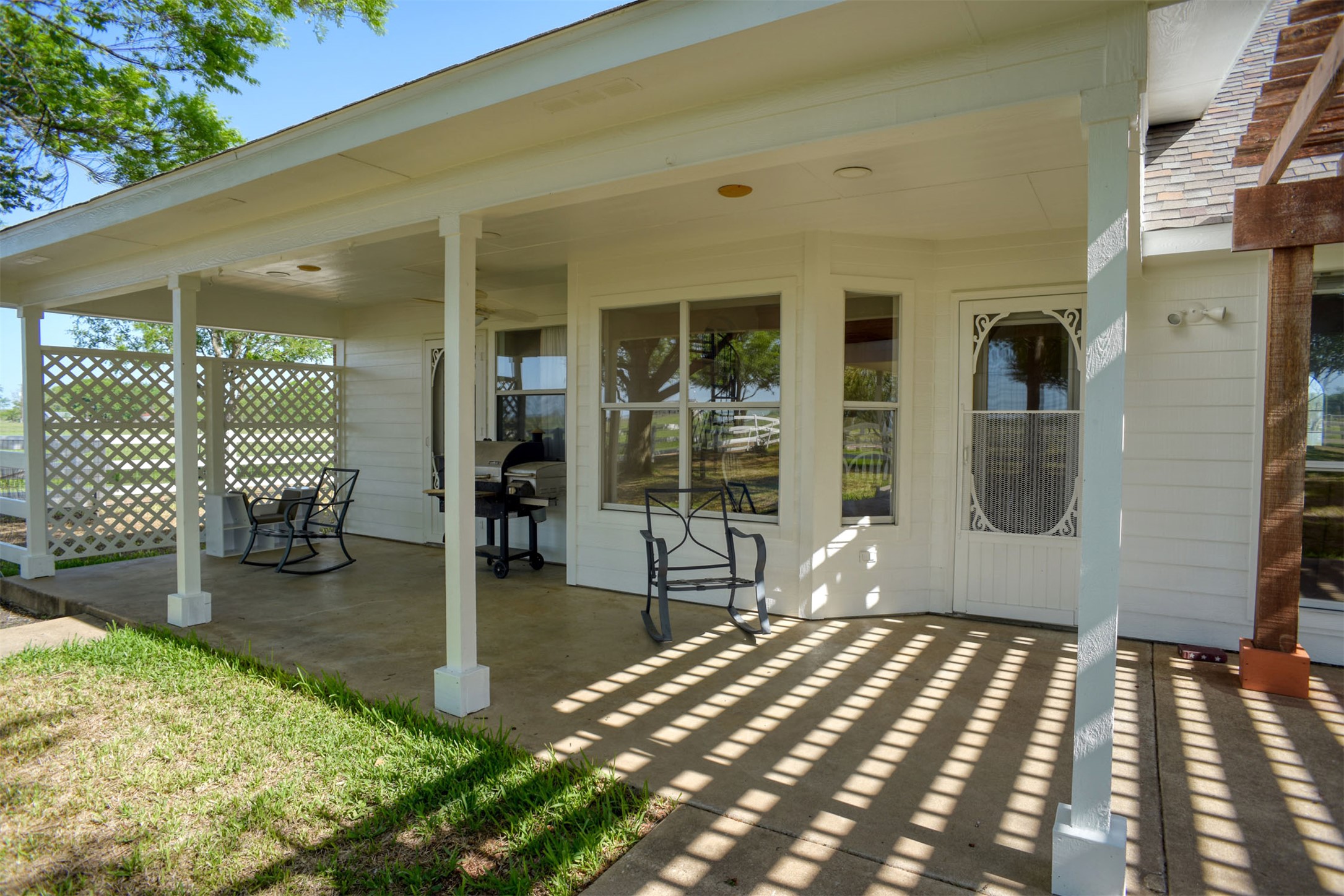 678 Ponderosa Road Bastrop, TX 78602 - Photo 32 of 40 View of patio featuring a grill