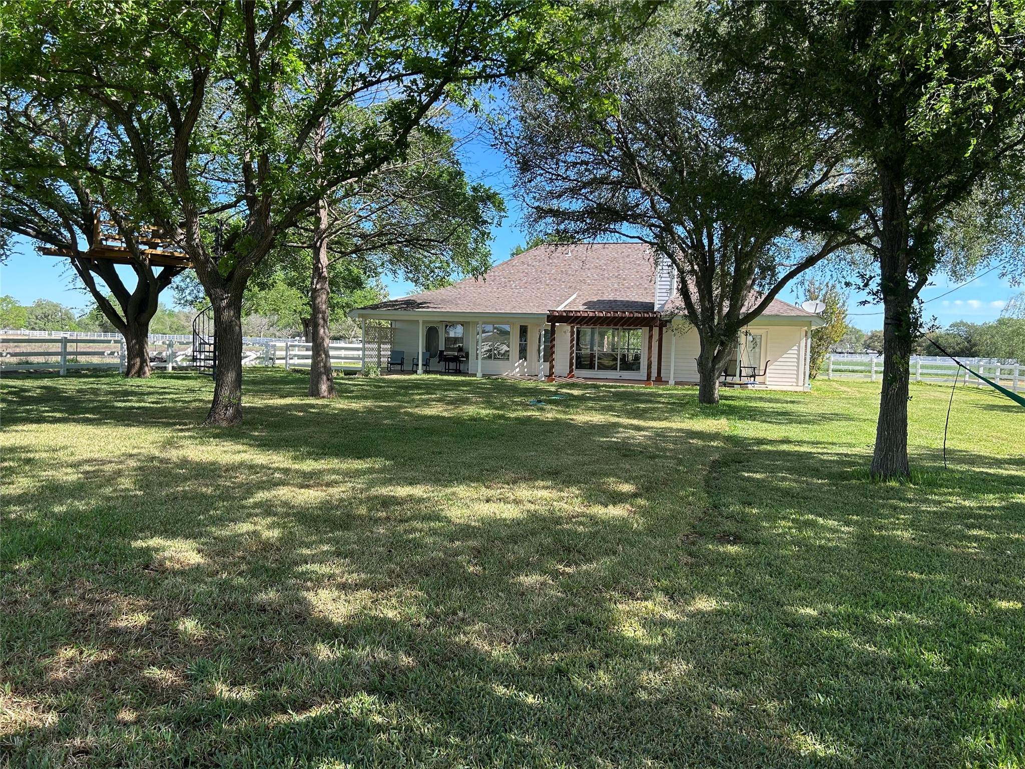 678 Ponderosa Road Bastrop, TX 78602 - Photo 40 of 40 View back to rear patio