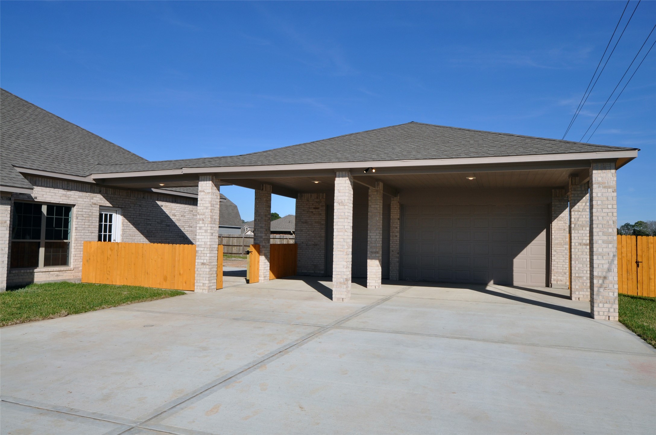 3705 Pedregal Road League City, TX 77573 - Photo 37 of 50 a view of a house with a yard