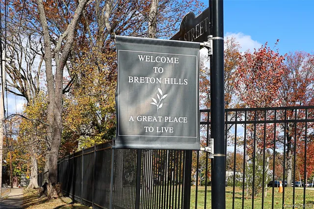 a sign on the side of a building