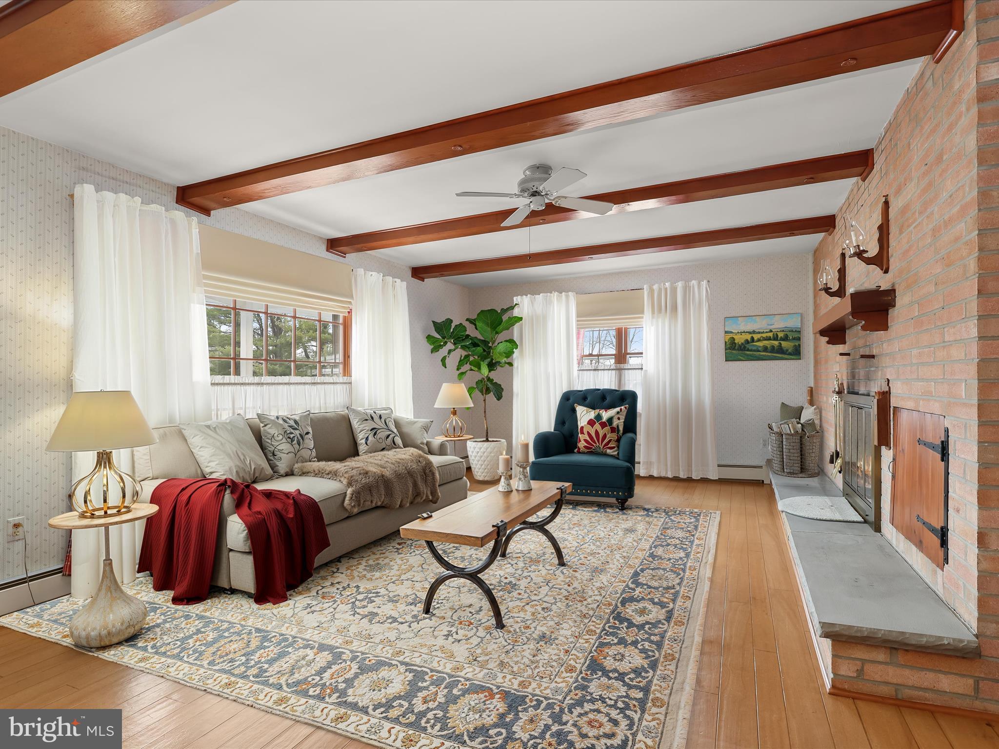 16215 Dark Hollow Road Upperco, MD 21155 - Photo 2 of 33 a living room with furniture and a window