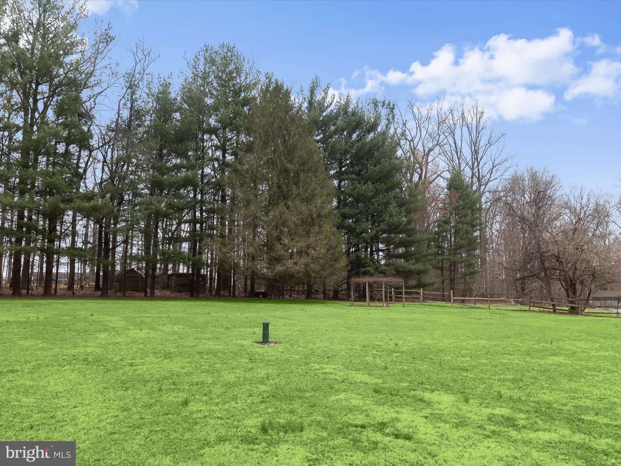 16215 Dark Hollow Road Upperco, MD 21155 - Photo 30 of 33 a view of a basketball area with large trees
