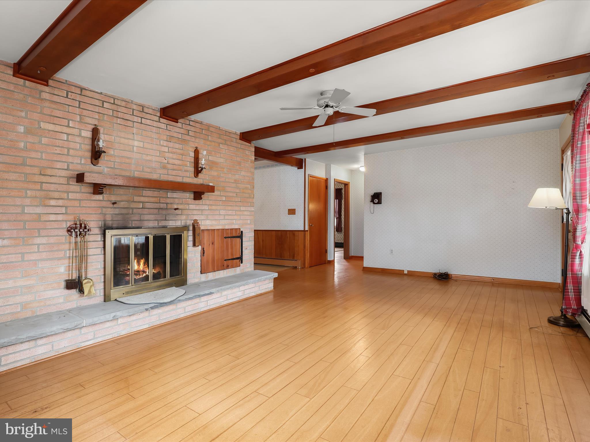 16215 Dark Hollow Road Upperco, MD 21155 - Photo 5 of 33 a view of a fireplace in a room