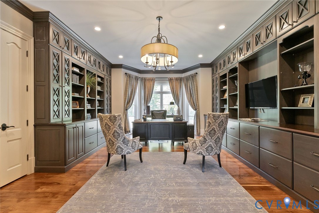 785 Oak Spring Lane Manakin-Sabot, VA 23103 - Photo 29 of 96 Featuring French doors, custom floor-to-ceiling bu