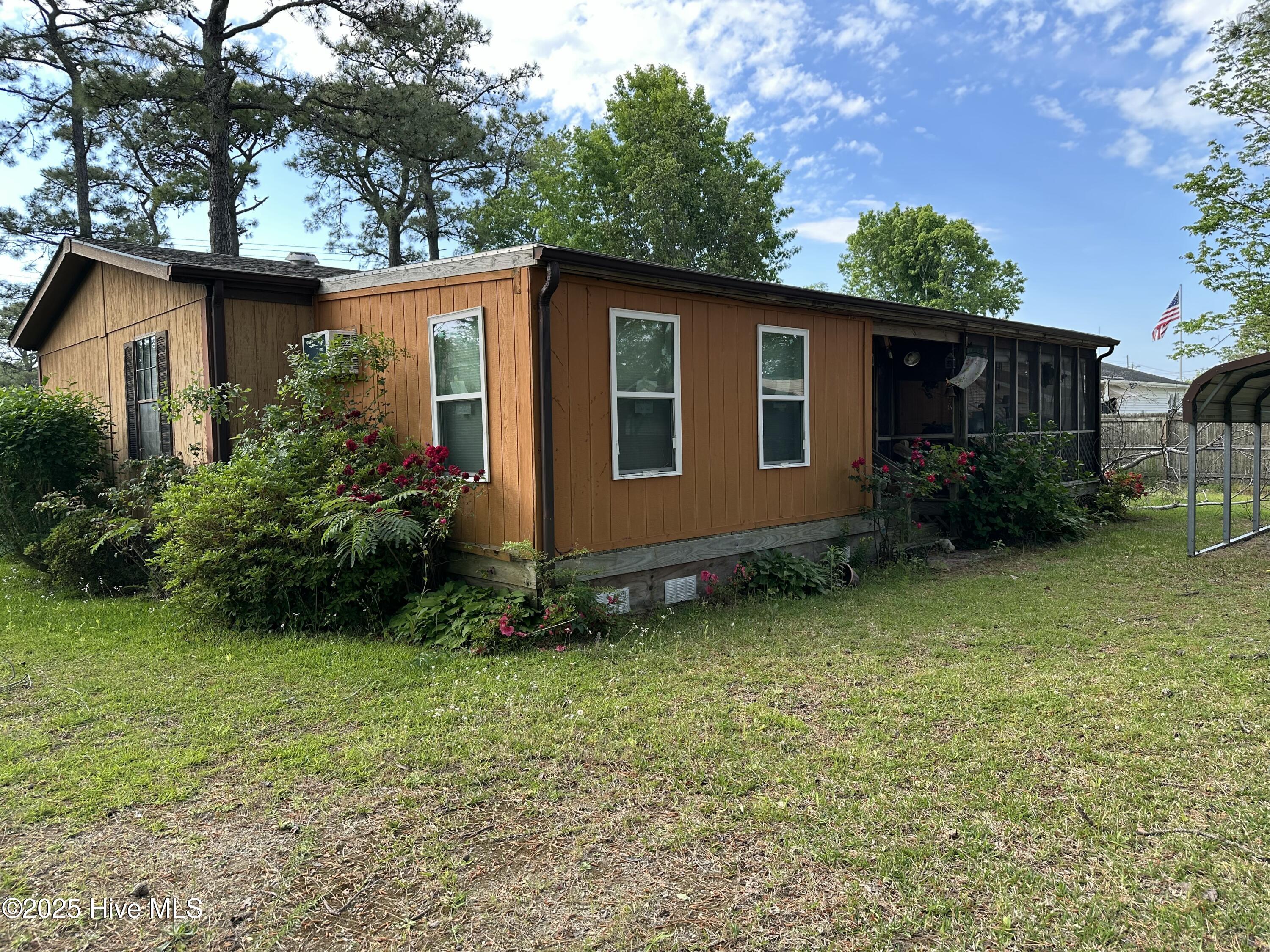 1319 Hibbs Road Newport, NC 28570 - Photo 2 of 10 Rear View