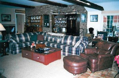 5451 Locust Valley Road Coopersburg, PA 18036 - Photo 9 of 13 a living room with furniture and a fireplace