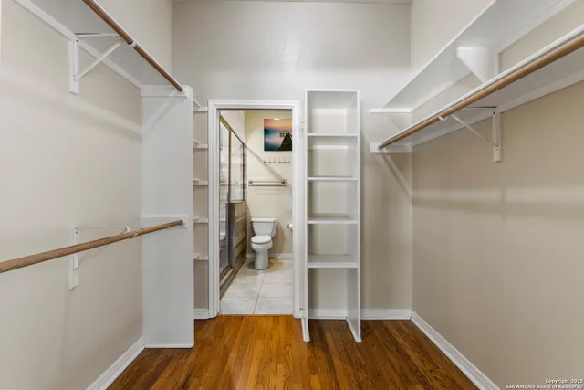 wooden floor in a room