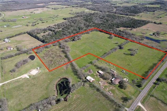 a view of a green field