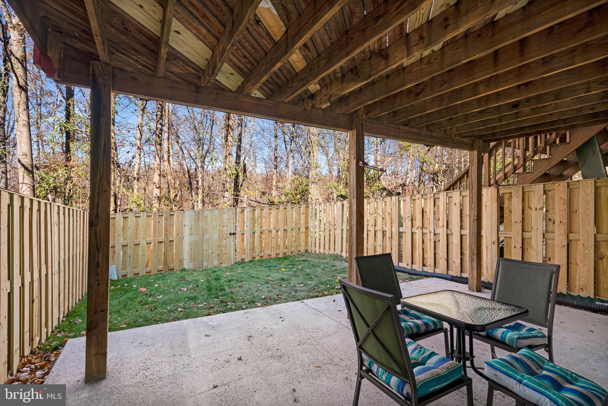 407 Kings Crest Drive Stafford, VA 22554 - Photo 36 of 42 a patio with a outdoor space
