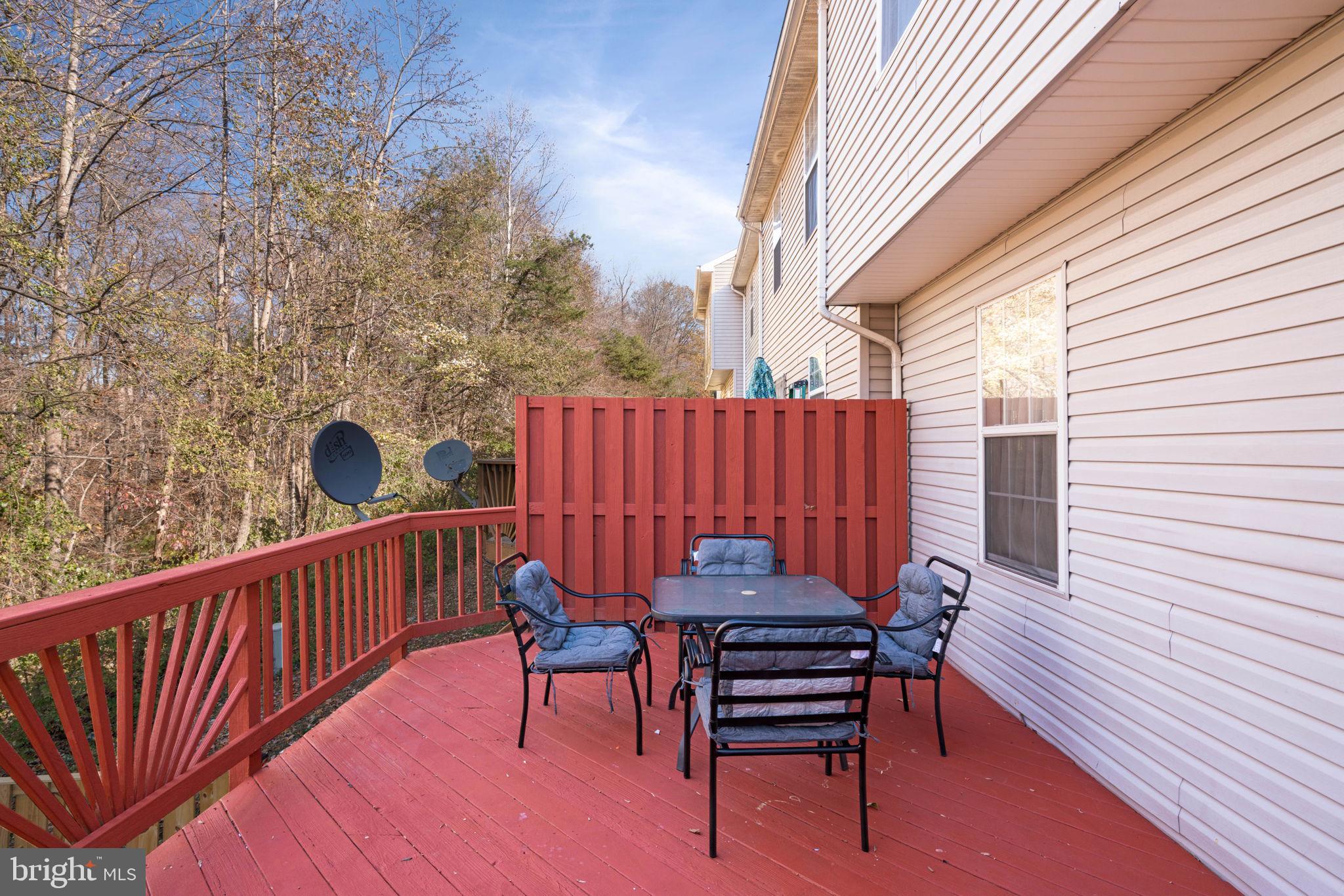 407 Kings Crest Drive Stafford, VA 22554 - Photo 40 of 42 a view of a chairs with a deck