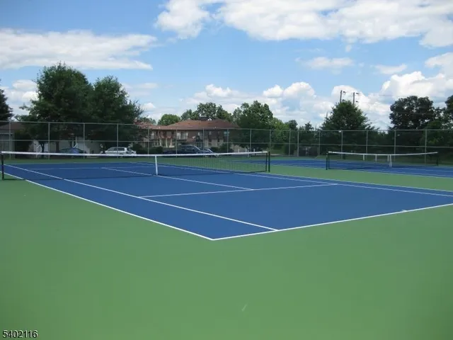 a view of tennis court