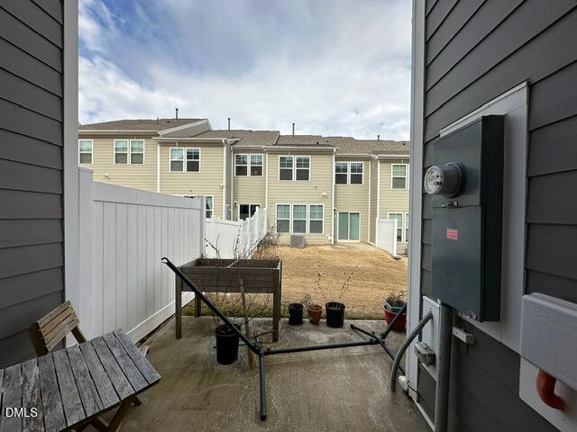 517 Flat Ford Road Hillsborough, NC 27278 - Photo 24 of 27 a front view of a house with patio outdoor seating