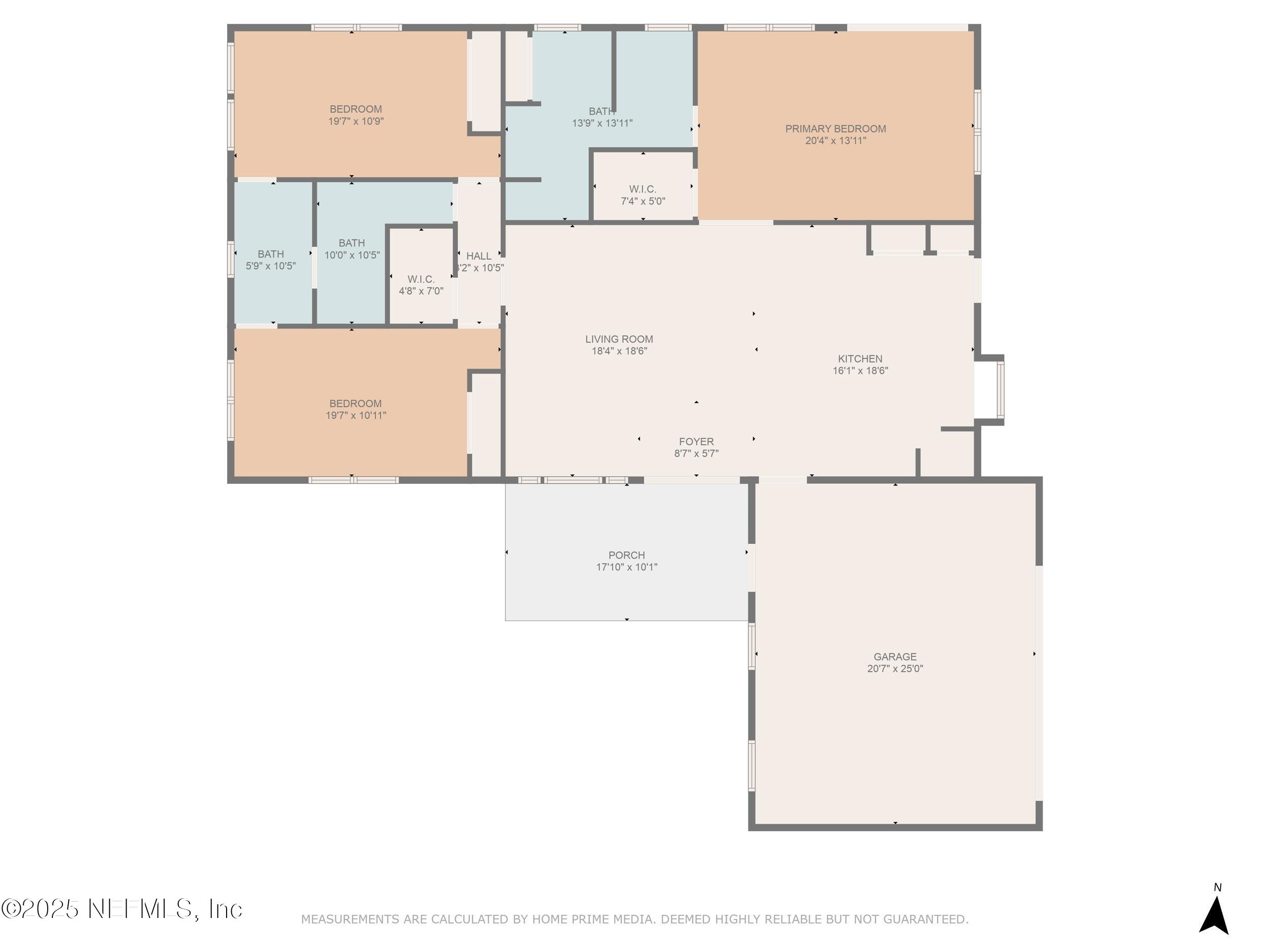 9209 Sandler Road Jacksonville, FL 32222 - Photo 40 of 40 floorplan