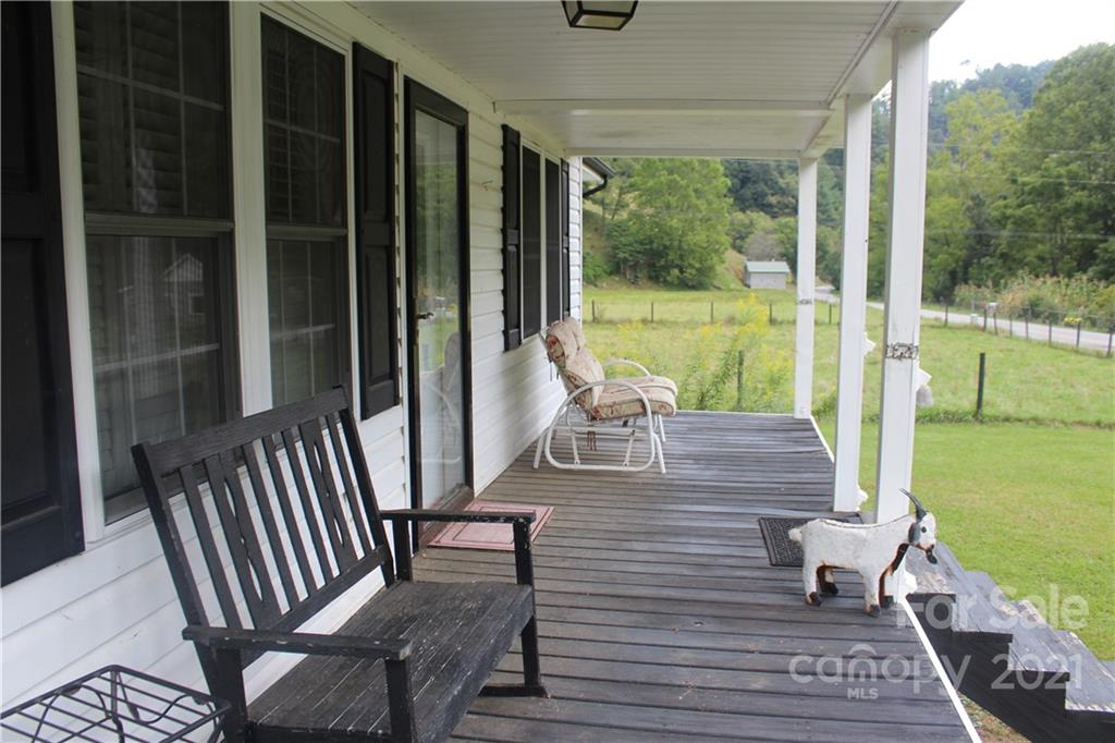 718 Bald Mountain Road Burnsville, NC 28714 - Photo 11 of 20 a view of outdoor space yard and patio