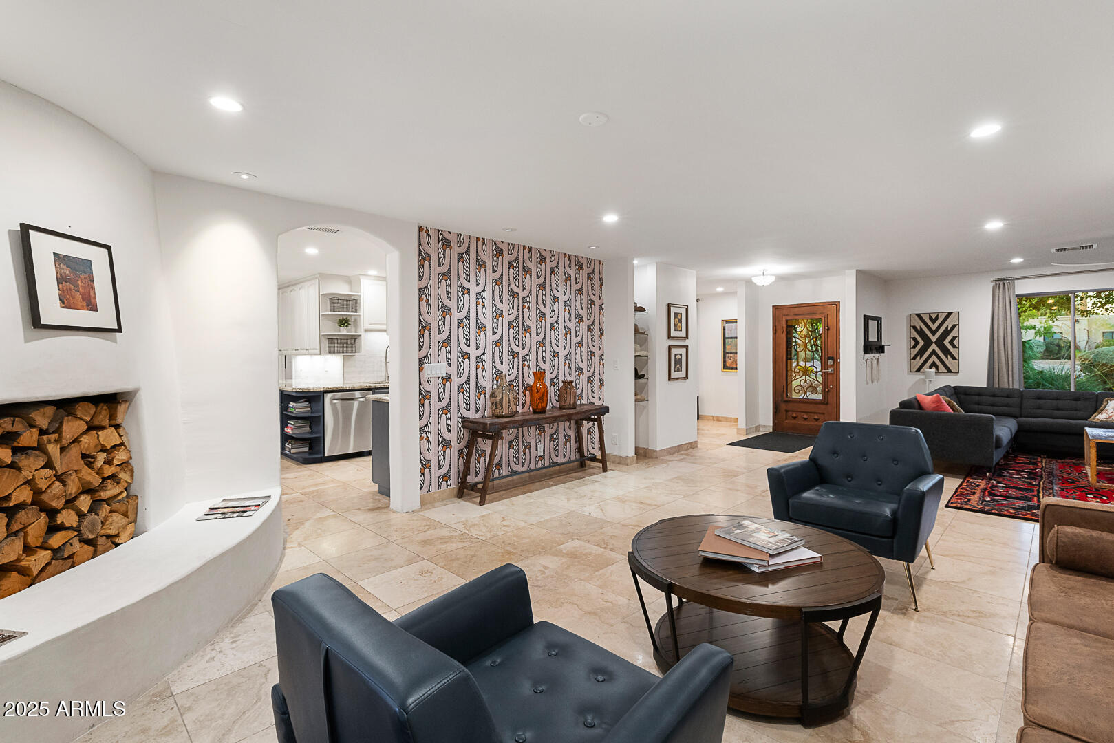 8433 East Cholla Street Scottsdale, AZ 85260 - Photo 14 of 29 a living room with furniture and a couch