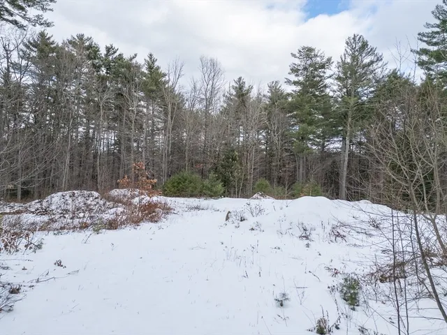 a view of snow covered with snow