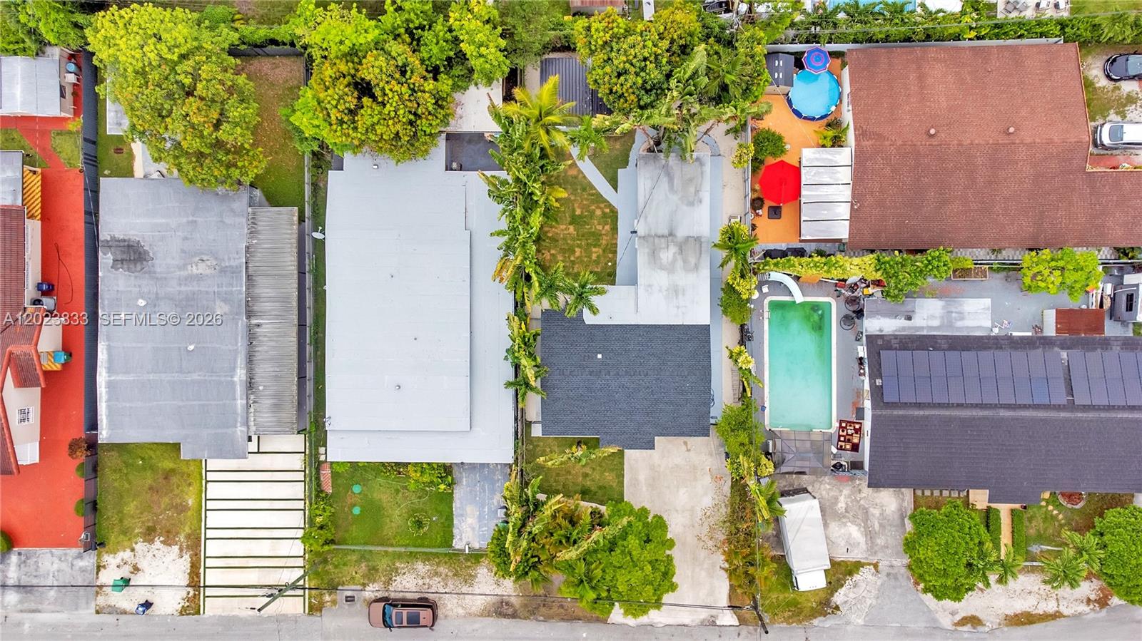 6566 Southwest 35th Street Miami, FL 33155 - Photo 33 of 36 an aerial view of a house
