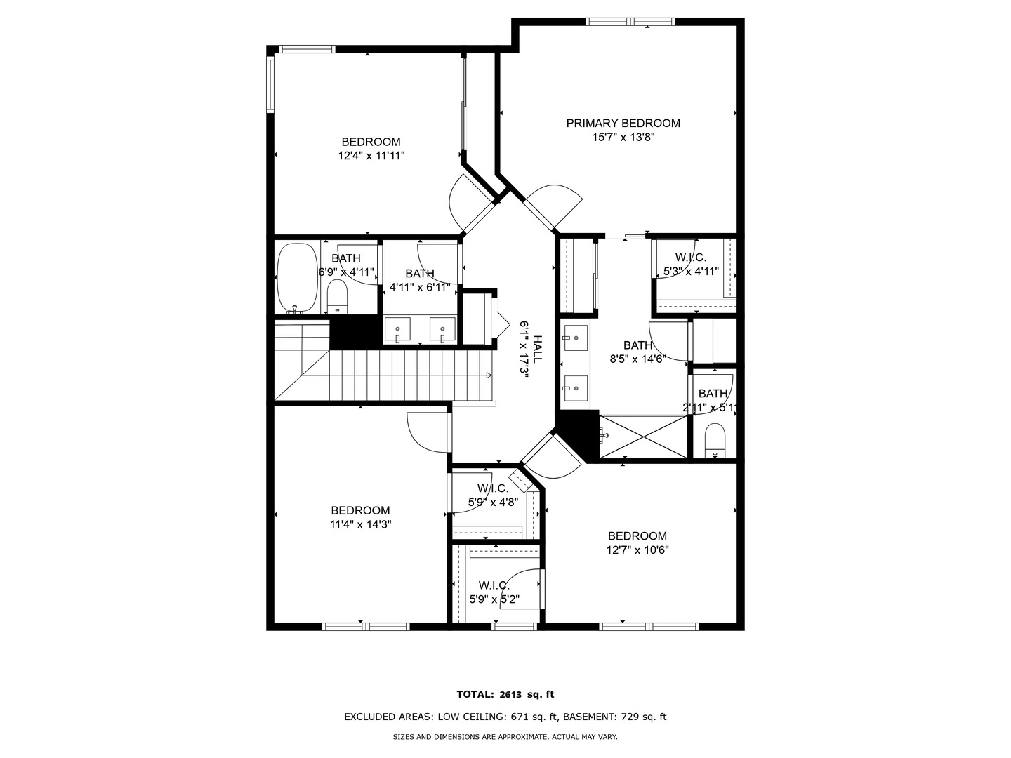 725 Delacourte Avenue Bolingbrook, IL 60490 - Photo 34 of 38 a picture of a floor plan