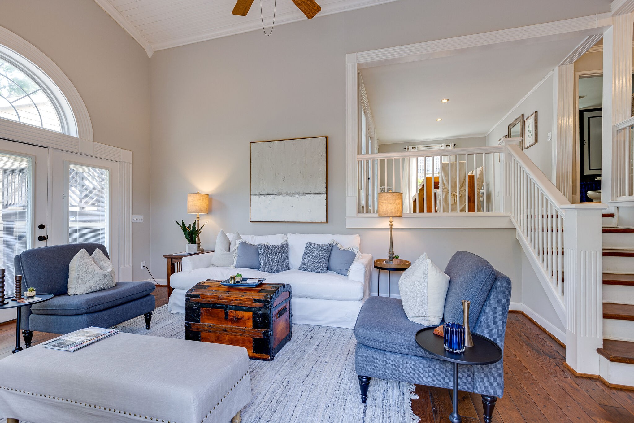 802 Fair Street Franklin, TN 37064 - Photo 20 of 70 a living room with furniture and a wooden floor