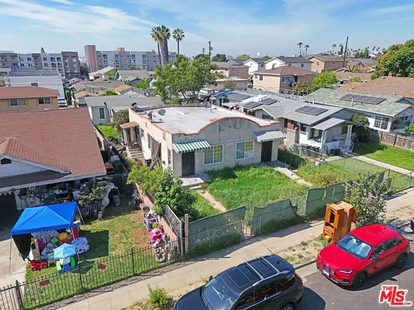 an aerial view of a