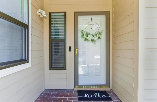 a view of an entryway
