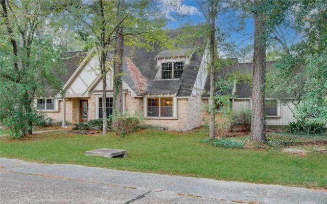 front view of house with a yard