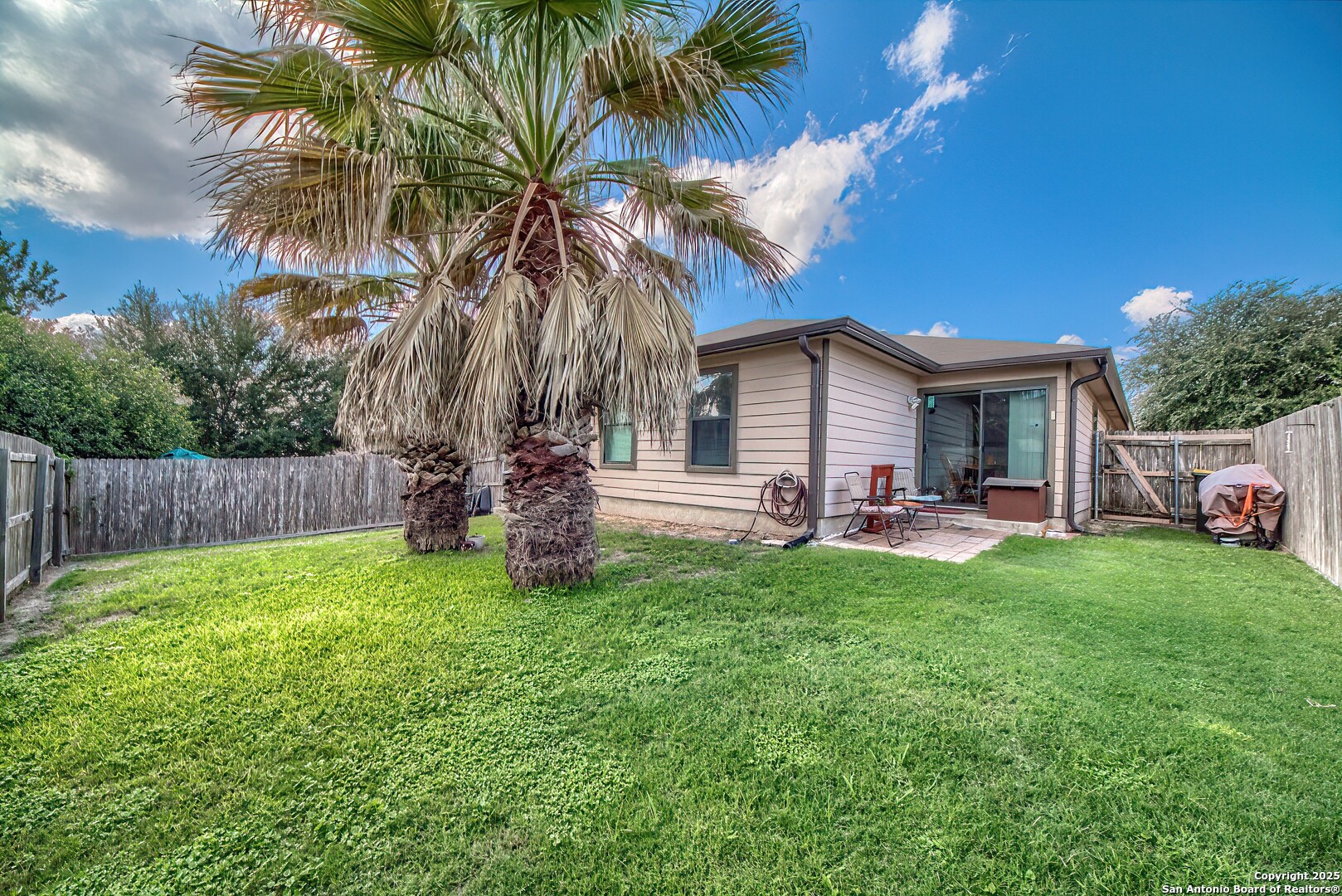 5709 Ping Way Cibolo, TX 78108 - Photo 28 of 28 a view of a house with backyard and sitting area