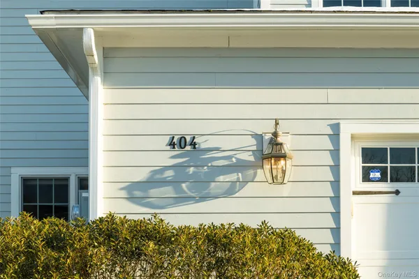 a view of front door