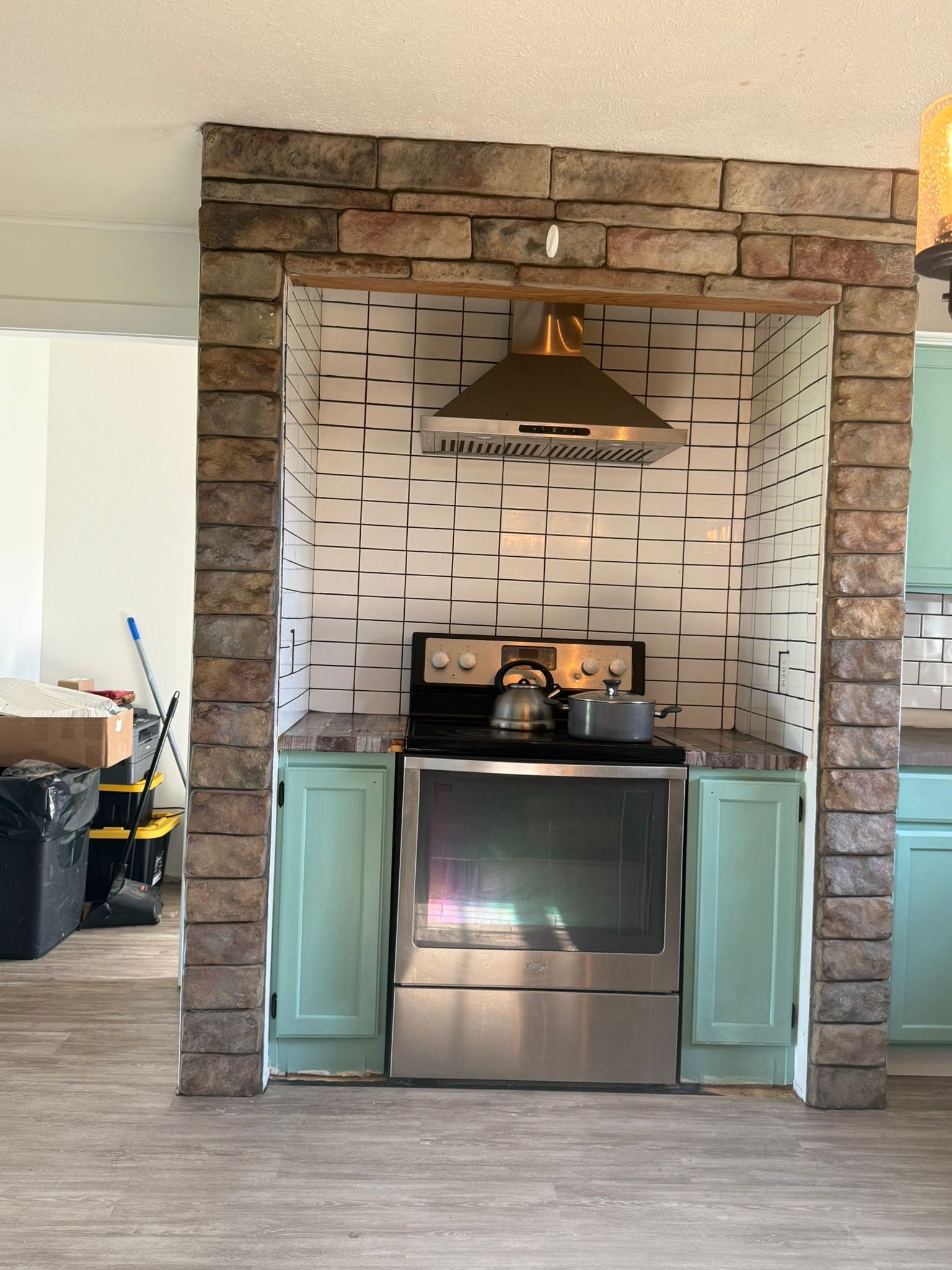 4920 Youngville Road Springfield, TN 37172 - Photo 16 of 54 a stove top oven sitting inside of a kitchen