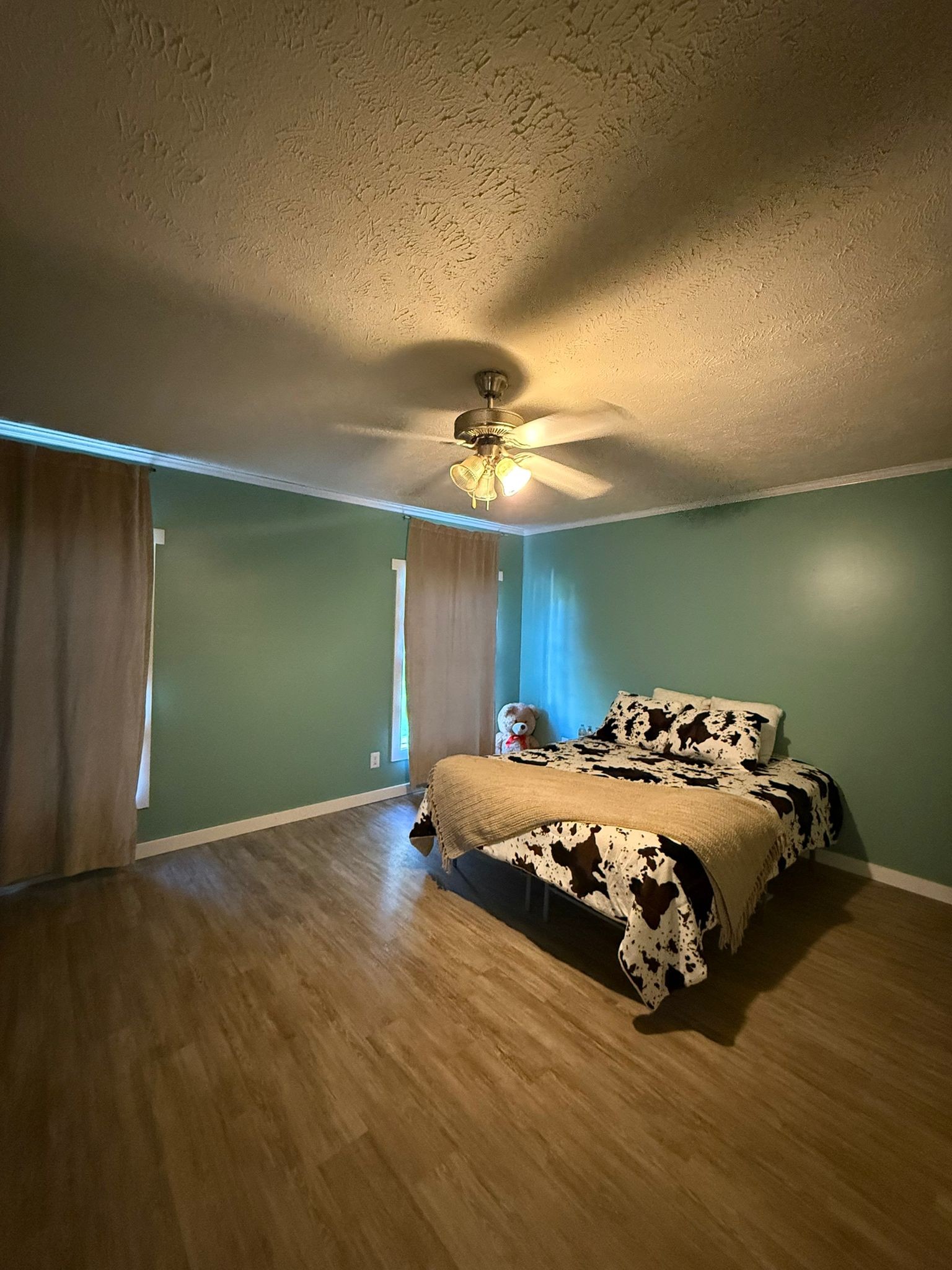 4920 Youngville Road Springfield, TN 37172 - Photo 34 of 54 a bedroom with bed and a ceiling fan